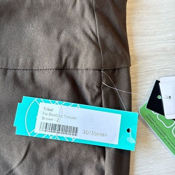 TRIBAL Fia Bootcut Trouser brown size‎ 2 Stitch Fix New With Tags - Picture 6 of 6